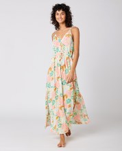 RC WOMEN'S FOLLOW THE SUN MAXI DRESS XS