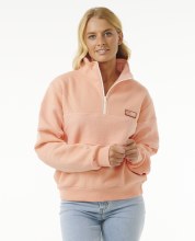 RC WOMEN'S FORTALEZA 1/2 ZIP JUMPER PINK L