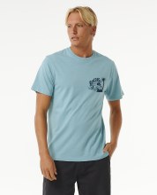 RC MEN'S KEEP ON TRUCKING TEE BLUE 2XS