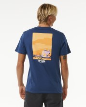 RC MEN'S KEEP ON TRUCKING TEE NAVY S