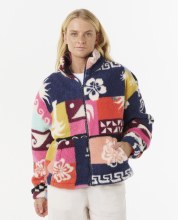 RC WOMEN'S KEEPSAKES ZIP FLEECE L