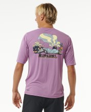 RC MEN'S KEEP ON TRUCKING TEE PURPLE S