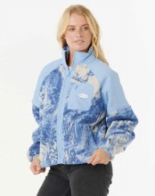 RC OCEANIC AS ZIP FLEECE BLUE XS