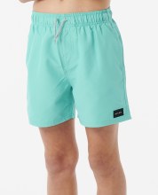 RC BOYS OFFSET VOLLEY SWIM SHORTS AQUA 10