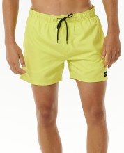 RC MEN'S OFFSET VOLLEY SWIMSHORT LIME 2XL