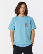 RC MEN'S OLD LOGO TEE DUSTY BLUE S