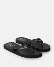 RC JUNIOR RAW ENERGY FLIP FLOPS BLACK EU38