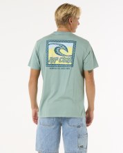 RC MEN'S RAW ENERGY TEE LAGOON M