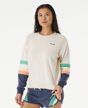 RC WOMEN'S SURFBREAK CREW SWEAT OAT 2XL