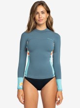 RX 1MM WOMEN'S SWELL L/S TOP SEA GREEN 10