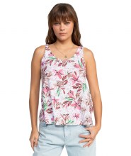 RX WM FLOWING TANK PRINTED WHT TROP S