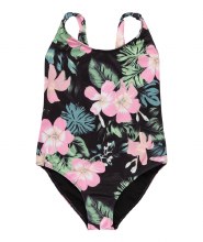 RX GIRL'S SHADOW FLORAL SWIMSUIT 10