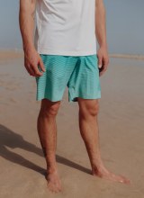 SALTROCK MEN'S DNA FLAME SHORTS TEAL 30