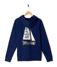 SALTROCK MENS'S LOST SHIPS HOODY L