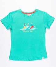 SR JUNIOR PARTY WAVE TEE TURQUOISE 13