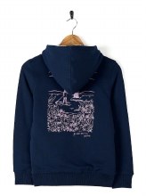 SALTROCK JNR SUP GIRL BORG ZIP HOODY 7-8