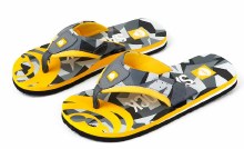 SR MEN'S CAMO CORP FLIP FLOPS GREY 41