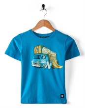 SR JUNIOR HALFCAB T-SHIRT BLUE 7/8