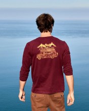 SR MEN'S  LOST VAN L/S TEE S