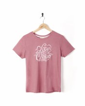 SR LOVE YOUR OCEAN T-SHIRT PINK 8