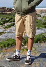 SR PENWITH II CARGO SHORT DARK GREY 32