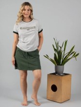 SR WOMEN'S REMI SKIRT DARK GREEN S