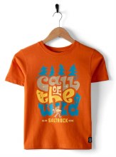 SR JUNIOR WILDSIDE TEE ORANGE 2-3