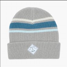 SALTY CREW TIPPET STRIPE BEANIE GREY