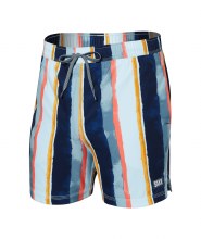 SAXX OH BUOY 5" SWIMSHORTS H2O STRIPE M