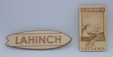 Lahinch Board shaped wooden magnet