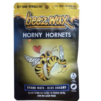 Beezwax Horny Hornets Blue Drm