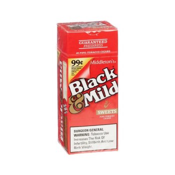Black &amp; Mild Sweets Pt Single