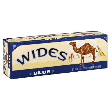 Camel Wide Blue - Pack or Carton