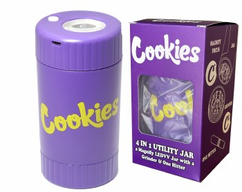 Cookies Metal Stash Jar