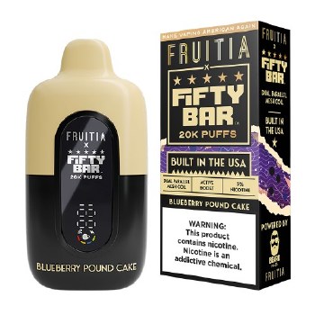 Fifty Bar 20k Blue Pound Cake