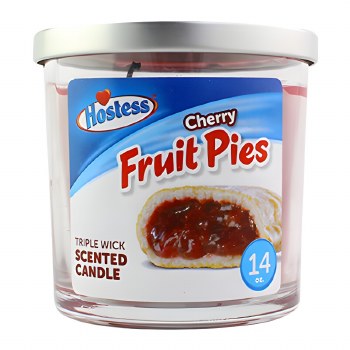 Hostess Cherry Pie Candle