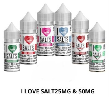 I Love Salts 25 MG Grappleberry Ice