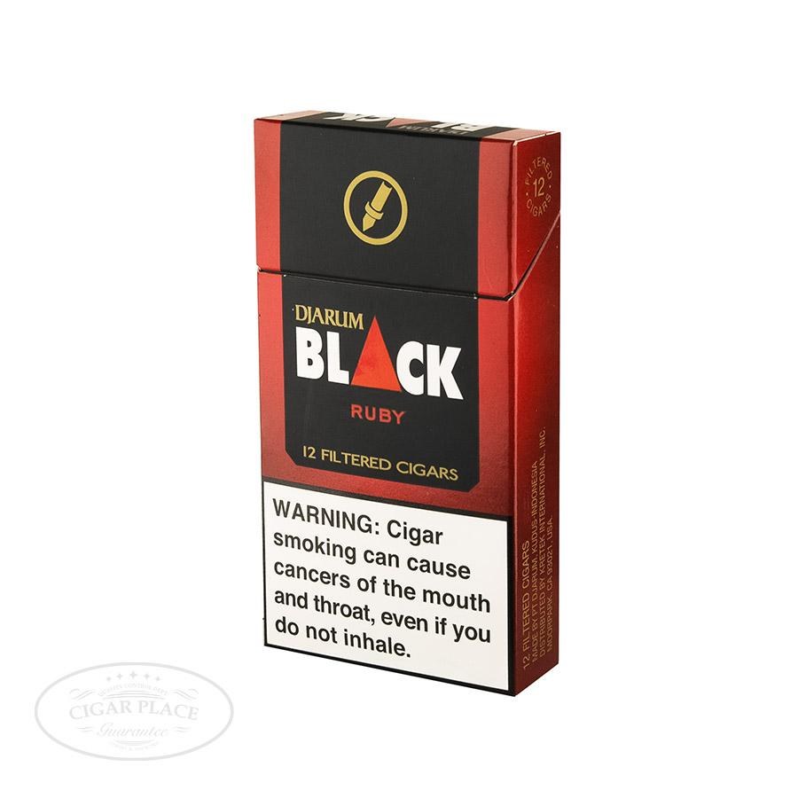 12 filtered clove cigars djarum Black Cherry clove cigars (751667067553)