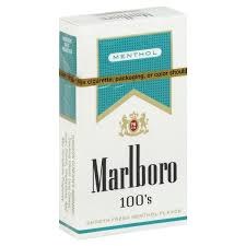 Marlboro Menthol Gold 100 - Pack or Carton