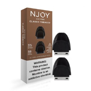 Njoy Ace Pods Classic Tob 5%