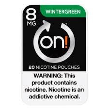On! Wintergreen 8mg