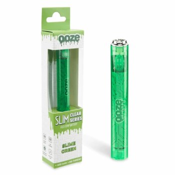 Ooze Slim Clear Battery Green