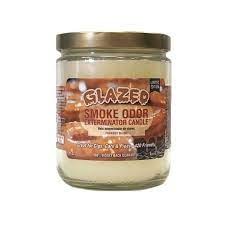 Smoke Odor Glazed Candle