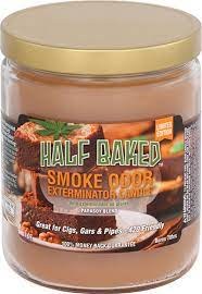 Smoke Odor Half Baked Candle
