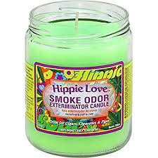 Smoke Odor Hippie Love Candle