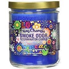 Smoke Odor Nag Champa Candle