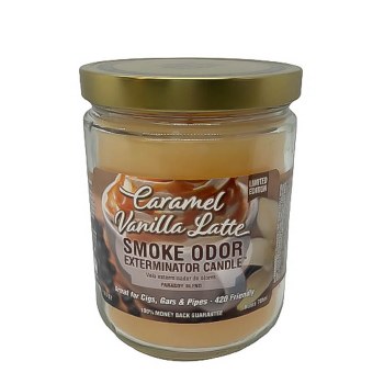 Smoke Odor Caramel Van Candle