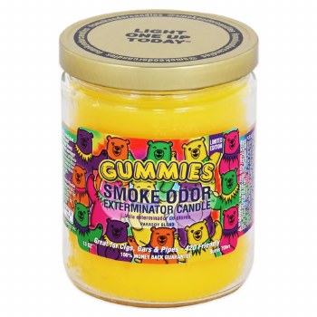Smoke Odor Gummies Candle