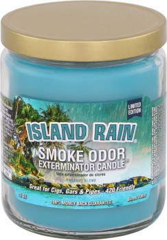 Smoke Odor Island Rain Candle