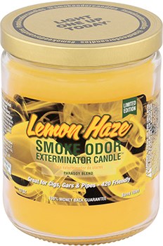Smoke Odor Lemon Haze Candle